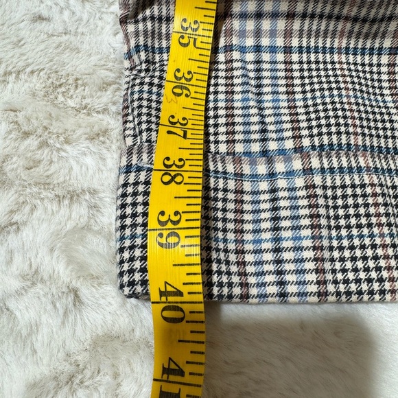Lauren Ralph Lauren Plaid Trouser Wide Pants size 8 - Picture 12 of 13
